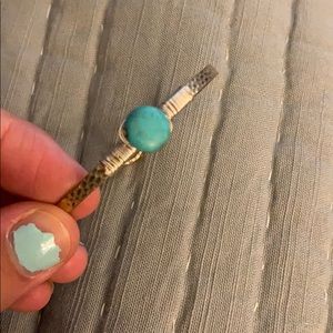 turquoise clasp bracelet - believe it is ronadlo